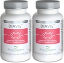 DiaVis – Retinal & Nerve Health Supplement – with Benfotiamine, Curcumin, Resveratrol & Grape Extract – Supports Circulation, Oxidative Stress & Kidney Function – 60 Capsules (Pack of 2)