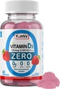 Yum-Vs - Gommies Vitamine D3 avec zéro sucre pour les adultes et les enfants (125 mcg - 60 Compte) - Gommies Vitamine D sans sucre - Végétariens Vitamines Gommy pour le soutien des os et la santé immunitaire - Vit D3 Vitamine à croquer
