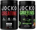 Jocko Fuel Greens & Creatine Bundle - Greens & Superfood Poudre + Creatine Poudre