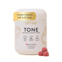 Arrae Tone Gummies – Creatine Monohydrate for Women – Support Lean Muscle, Strength & Recovery – Mixed Berry Flavor – 60 Count