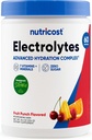 Nutricost Electrolyte Complex Powder (60 Servings, Fruit Punch) - Hydration Supplement Drink Mix with Vitamins and Minerals
