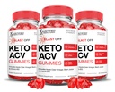 (3 Pack) Blast Off Keto ACV Gummies Advanced Formula 1000MG Blast Keto Gummies Apple Cider Vinegar Formulated with Pomegranate Beet Juice Powder B12 Vegan Non GMO 180 Gummys