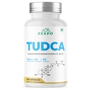 Zespo TUDCA 500mg – 90 Capsules de sel biliaire Supplément acide tauroursodéoxycholique Non-OGM, sans gluten, laboratoire testé