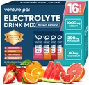 Venture Pal haute teneur en sucre sans électrolytes en poudre - Packs d'hydratation avec vitamine, sodium et potassium