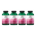Swanson Cranberry - soutient la santé du trac urinaire, le contrôle de la vésicule et favorise la fonction rénale saine - Supplément fait avec 20:1 concentré de jus de canneberge - (180 Softgels) 4 Pack