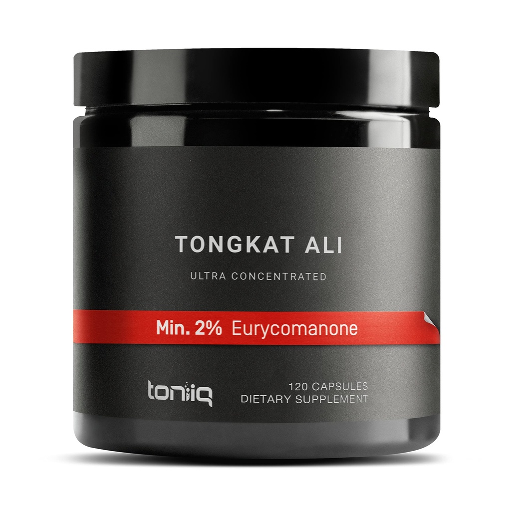 Tongkat Ali - Ultra High Potency 200:1 Extract with 2% Eurycomanone - Extra Strength Longjack Root - Third-Party Lab Tested - 120 Capsules
