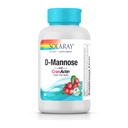 SOLARAY D-Mannose avec CranActin, 60 gélules végétariennes