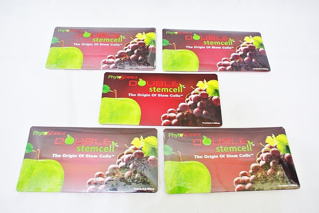 PhytoScience Cellule à double tige de raisin de pomme Stemcell Express 5 boîtes (70 sachets)