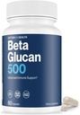 Better Way HealthTM - Préparation immunitaire avancée - Très purifié 1,3/1,6 Beta Glucan 500 - Défense immunitaire testée cliniquement - 500mg/60 Capsules (paquet de 1)