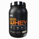 RIVAL NUTRITION Rival Whey Soft Serve Vanilla Protein Powder 2 Lb, 29 Servings I 100% of Protein from Whey I Isolate Primary Source I 24g Protein, 5.5g BCAAs Per Scoop I Recovery, Active Lifestyles