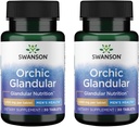 Swanson Orchic Glandular - Men's Health 1,000 mg 30 Tabs (2 Pack)