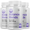 (3 Pack) Balance Blends Blood Capsules, Official BalanceBlends Pills with All Natural Ingredients, Advanced Overall Health & Wellness Support Supplement with Max Strength Multivitamins (180 Capsules)