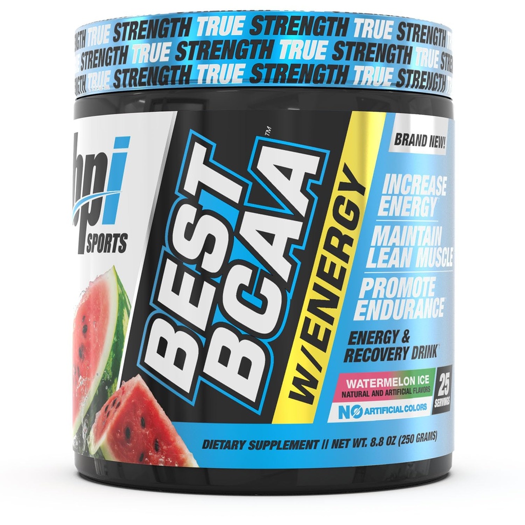 BPI Sports Best BCAA Powder - Muscle Recovery Support - Acides aminés à chaîne ramifiée