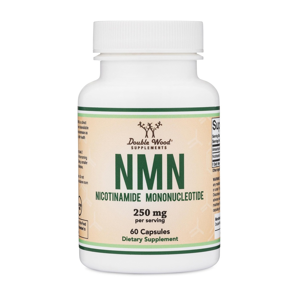 NMN 250mg per Serving, 99% Purity, Cellular Energy & Healthy Aging, 60 Caps