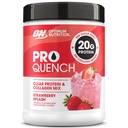 Optimum Nutrition Pro Quench, 10g Clear Protein, 10g Collagen peptides & Electrolyte Powder Drink Mix, Strawberry, 20 Servings, 520 Grams (Packaging May Vary)