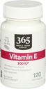 365 par marché des aliments entiers, vitamine E 200 UI, 120 CT