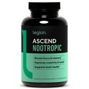 LÉGION Athlétisme Ascend Nootropic - Suppléments Cerveau tout naturel pour la mémoire et le focus - Supplément Cerveau Nootropic avec Alpha-GPC - Supplément Cerveau pour l'alerte et le soutien de l'humeur, 30 services
