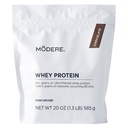 Modere Pure Chocolate Whey Protein Powder: Rich Chocolate Flavor, Easy to Mix Daily Protein Formula for Shakes and Smoothies Container - 585 g