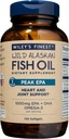 Wiley's Finest Wild Alaskan Fish Oil Peak EPA - Triple Strength Peak EPA & DHA Supplement - 1000mg Fish Oil - Omega-3s for Joint Health Support - 120 Softgels (120 Servings)