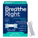 Breathe Right Nasal Strips, Extra Strength, Nasal Congestion, Clear, 44ct