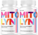 (2 Pack) Mitolyn Capsules - Mitolyn, Mitolyn Advanced Formula Pills, Mitolyn Supplément, Mito Lyn, Mito Lyn Pills, Mitolyn Support, Mitolyn Pill, Mitolyn Supplément Pills, 120 Capsules pendant 2 mois