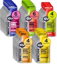 GU Energy Roctane Ultra Endurance Energy Gel, végétalien, sans gluten, sans casher et sans laiterie nutrition sportive pour la course, le vélo, la randonnée ou le ski, assortiment de saveurs, 24-Count