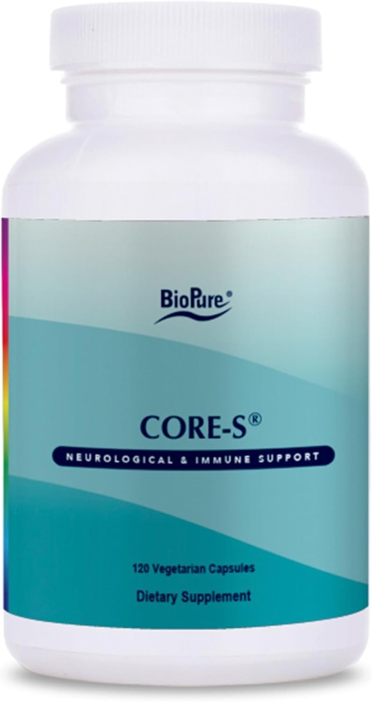 Supplément minéral BioPure Core-S – Minéraux, vitamines, acides aminés et herbes hautement biodisponibles pour soutenir l'entretien nutritionnel, optimiser le métabolisme et promouvoir le bien-être global – 120 capsules