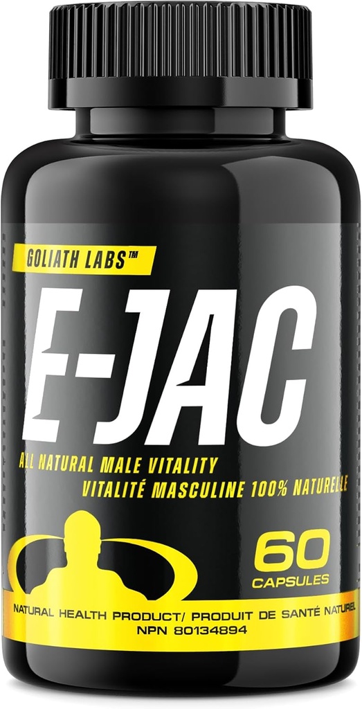 Goliath Labs Premium Multivitamines et suppléments à base de plantes pour hommes [60 gélules] – Maca, Tribulus et vitamines essentielles pour l'énergie quotidienne, le soutien immunitaire, la santé musculaire et le bien-être global – 100% Veg