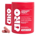 O Positiv URO Urinary Tract Supplément santé pour les femmes, 60 Compte (paquet de 2) - Vitamines de soutien urinaire avec extrait de canneberge complète de Pacran, D-Mannose, et vitamine C - végétalien et sans gluten