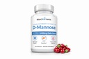 D Capsules de mannose - A action rapide 1400 MG Extra Strength DMannose Capsule pour la santé de Bladder avec Potent Cranberry Extract & Hibiscus Fleur soutient UTI Relief Supplément - 120 Ct