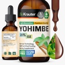 BIO KRAUTER Yohimbine - Suppléments Vegan Yohimbe pour hommes et femmes