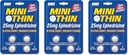 Mini mince DBI distribution deux voies Action 25mg Éphédrizine - 4 Plaquette Comte - 3 Pack