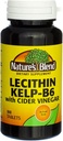 Mélange de lécithine Kelp-B6 avec vinaigre de cidre 100 onglets (modèle : 079854600704)