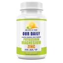 Suppléments de potassium de magnésium W Zinc - 90 Capsules 400MG Magnésium,450MG Potassium,50MG Zinc pour la santé vasculaire – Haute absorption Vegan pour les crampes des jambes et le sommeil