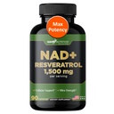 Gade Nutrition NAD Supplement with Resveratrol | Nicotinamide Plus in Capsules Made in USA | Antioxidant Healthy Aging Supplement