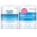 Marine Collagen Powder unflavored and Marine Collagen Lemon Powder Enhanced Collagen Bundle