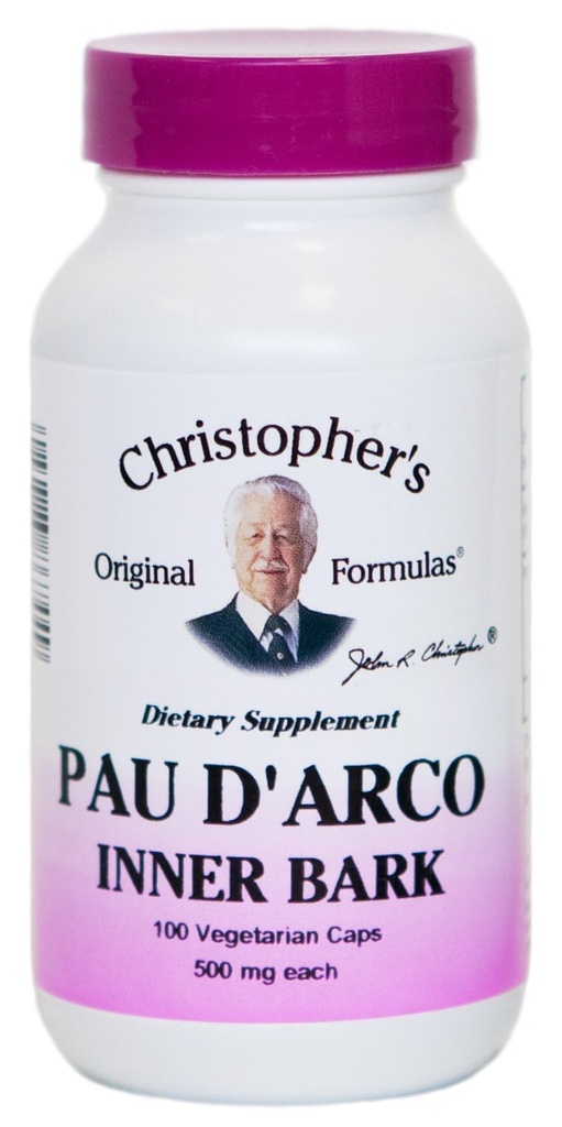 Formules originales de Christopher PAU D'Arco, supplément à base de plantes, 100 VegCaps