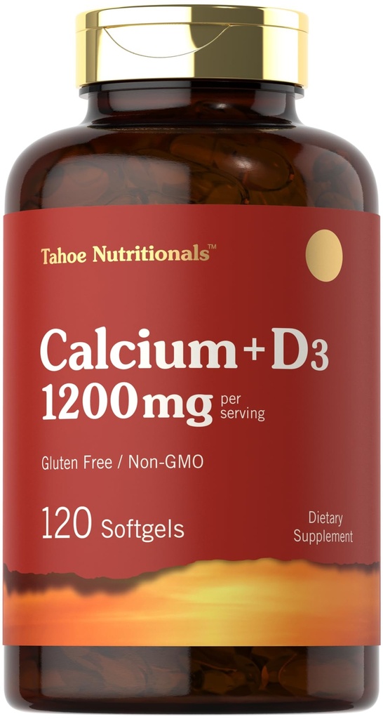 Carlyle Calcium 1200 mg avec Vitamine D3.