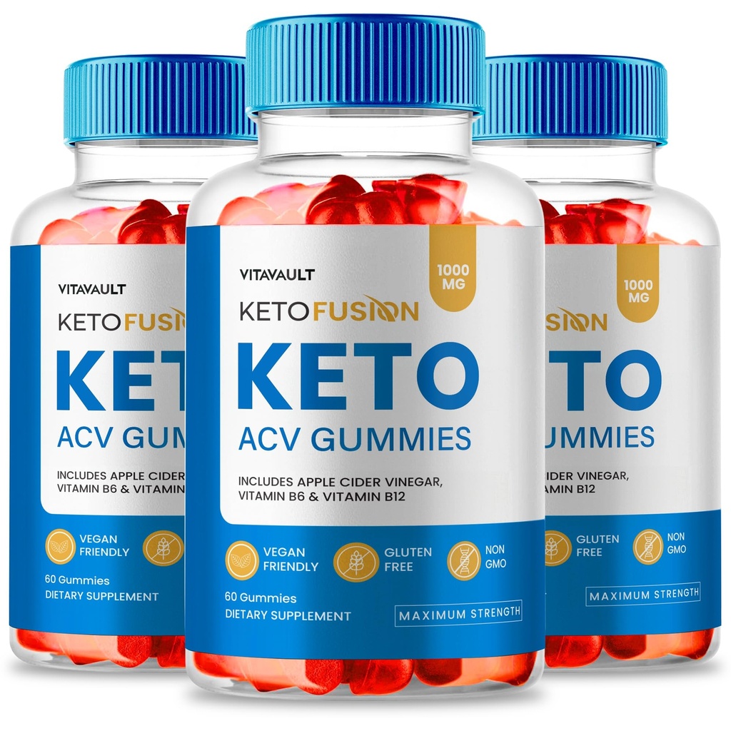 Gummées de vinaigre de cidre de pomme Keto Fusion, Gummées de vinaigre de cidre de pomme KetoFusion 1000MG - Résistance maximale, Gummée de cidre de pomme Keto Fusion Tous les vinaigres naturels, vitamine B12, grenade, Gummée de vinaigre de cidre KetoFusion (3 pack)