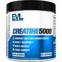 Evlution Nutrition Creatine 5000 - Supports Faster Recovery Lean Muscle Growth & Performance - Pre & Post Workout Powder - 5000mg Pure Creatine Monohydrate Per Serving - 60 Servings - Unflavored