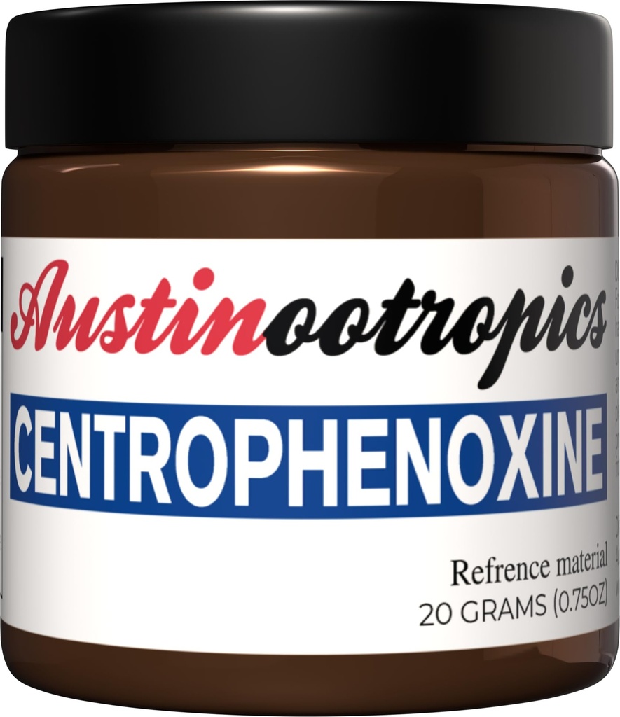 Austinootropics Centrophenoxine, 100 Grams Cognitive Enhancement Supplement, Brain Health Support, Memory and Focus Nootropic