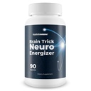 Brain Trick Neuro Energizer Brain Booster - Nos meilleurs suppléments Cerveau Focus et Mémoire - Supplément Focus Iq - Supplément Cerveau pour Alerte Mentale Mémoire Focus & Concentration - Boost Focus Pills