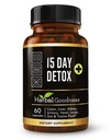 Herbal Goodness 15 Day Detox Capsules (60caps) - Natural Body Detox, Colon Cleanse Support, Gut Health Detox Supplement, Liver and Kidney Support | Non GMO, Gluten Free, Vegan-Friendly - Made in USA