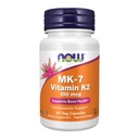 MAINTENANT Aliments MK-7 Vitamine K-2 100 mcg Gélules de légumes, 60 Nombre (3 Pack)