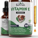 Vitamine E pour chiens - Vitamine E pour chiens - Vitamine E pour chiens - Vitamine E Canine - Supplément Vitamine E pour chiens - Huile de Vitamine E pour chiens - Vitamines pour chiens - Soutien immunitaire pour chiens - 1 fl oz