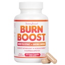 SkinnyBoost Burn Boost Capsules-60 Ct – Métabolisme végétalien naturel avec thé vert et Garcinia Cambogia -Anotioxidants, énergie et gestion du poids Burn Boost Capsules végétaliennes