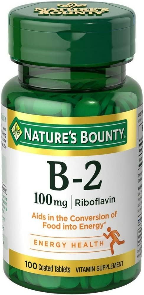 Vitamine B-2 100 mg, 100 comprimés (paquet de 12)