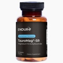 Endur TAUROMAG-SR Magnésium N-acétyltaurinate, supplément santé cérébrale, aide à promouvoir la fonction mémoire, sans gluten, 375mg (90 comprimés)
