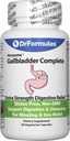 DrFormulas 18 Enzymes digestifs pour soutenir les enzymes Gallbladder et Pancréatique avec Amylase, Protease, Lipase, Lactase, Cellulase, Bromelain 60 Capsules