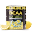 Nutrologie BCAA naturel - à base végétale BCAA poudre, limonade saveur, optimisé 2:1:1 rapport acides aminés poudre pour pré-entraînement et post entraînement récupération, végétalien, sans gluten, non-OGM, 30 portions